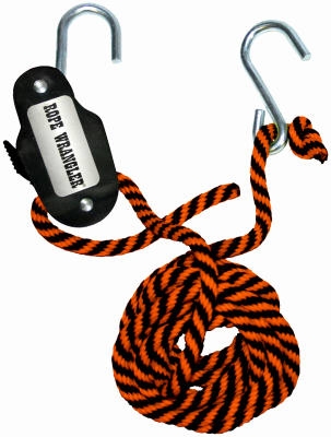 Rope Wrangler Tie Down, 3/8-In. x 16-Ft.
