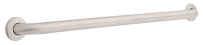 Bath Assist Bar, Stainless Steel, 36-In.