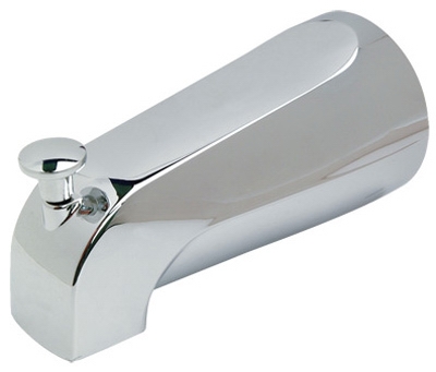 Diverter Tub Spout, Chrome Finish