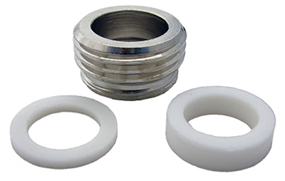 Male Garden Hose Aerator Adapter, 55/64 x 27 x 0.75-In.