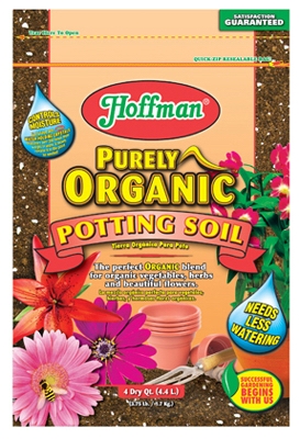 Potting Soil Plus, Organic, 4-Qts.