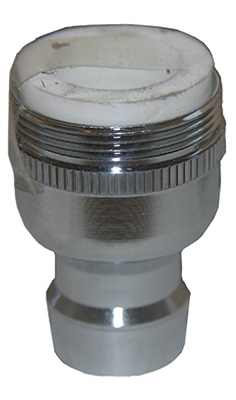 Dual-Thread Snap Nipple With Aerator