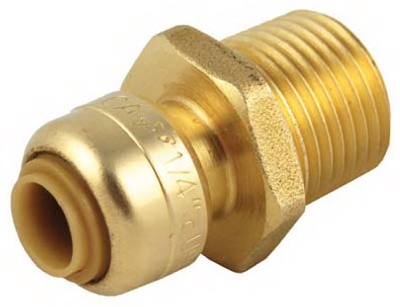 1/4 x 1/2-In. MIP Reducing Pipe Connector, Lead-Free