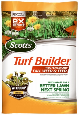 Turf Builder Winterguard Fall Weed & Feed, Covers 15,000-Sq.-Ft.