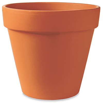 Terra Cotta Clay Pot, Standard, 10-In.