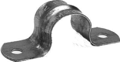 Steel Electrical Metallic Tubing Strap, 1-In., 2-Hole, 4-Pk.