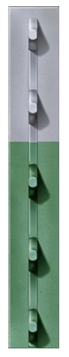 Studded T-Post, 5-Ft. x 1-1/4-In. Green