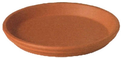 Natural Terra Cotta Saucer, 6.75-In.