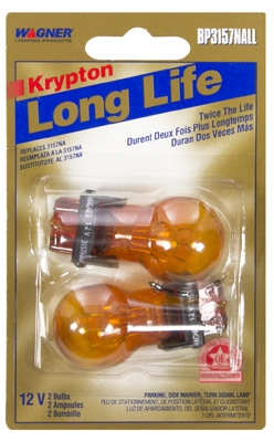 Long-Life Auto Replacement Lamp, 2-Pk., BP3157NALL, 12V