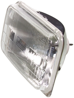 Auto Headlight, Halogen, Sealed-Beam, High-Low Beam, Rectangular