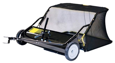 Tow-Behind Lawn Leaf Sweeper, 15-Cu. Ft. Capacity, 48-In.