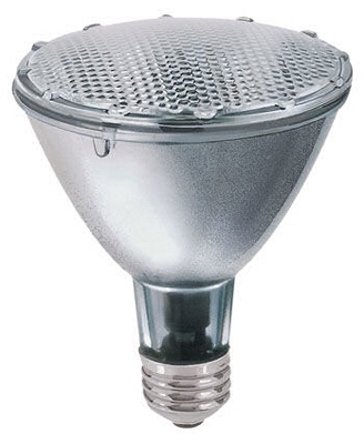 Flood Light Bulb, Halogen, Long Neck, Indoor, Par 30, 38-Watt
