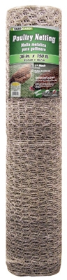 Galvanized Poultry Netting, 36-In. x 150-Ft.