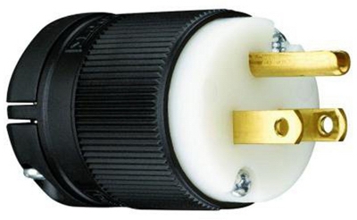 Legrand Straight Blade Plug, 15-Amp 125-Volt