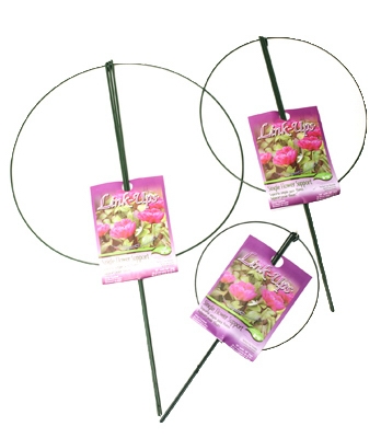 Flower Support, Green, 30 x 18-In.