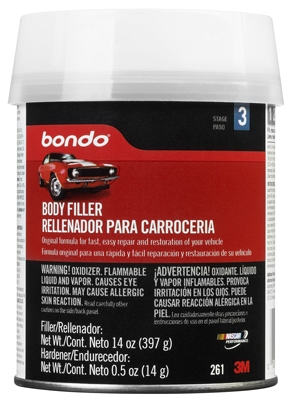 Auto Body Filler, 1-Pt.