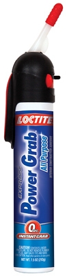 Power Grab Express Gap-Filling Interior Construction Adhesive, 6.2-oz.