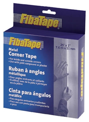 Metal Corner Tape, White, 2-In. x 25-Ft. DIY Box