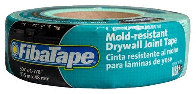 Drywall Tape, Mold-Resistant, Green, 1-7/8-In. x 300-Ft.