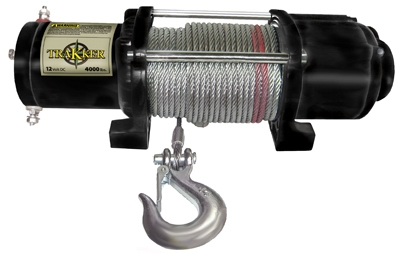 Trakker Electric Winch, 4,000-Lb.