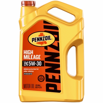 Motor Oil, High Mileage, 5W30, 5 Qts., Must Purchase In Quantities of 3