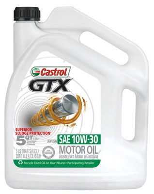 GTX Motor Oil, 10W30, 5.1-Qts.