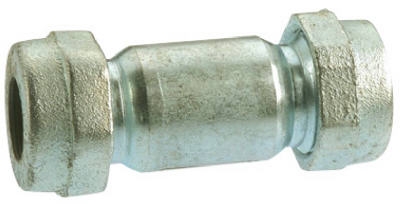 Galvanized Pipe Repair Coupling, 1-1/4-In. Compression