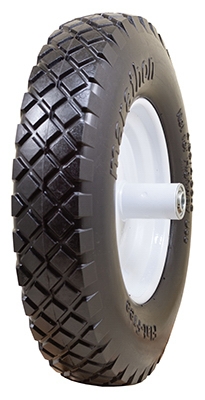 15.5-In. Flat Free Wheelbarrow Tire