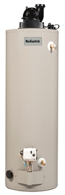 Power Vent Water Heater, LP Gas, 40-Gals.