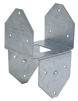 Post Cap, Zmax Coated, Double Post Nailing