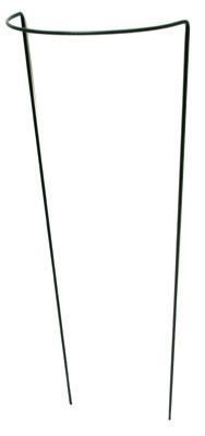 Link-Ups Plant Support, Green Vinyl, 8 x 22-In.