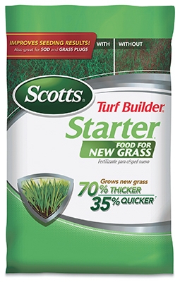 Turf Builder Starter Fertilizer, 24-25-4, Covers 5,000-Sq.-Ft.