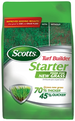 Turf Builder Starter Fertilizer, 24-25-4, Covers 1,000-Sq.-Ft.