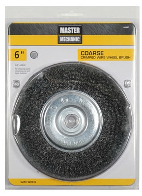 6-In. Coarse Crimped Wire Wheel