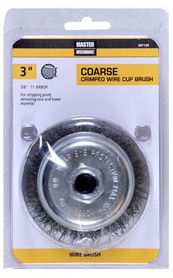 3-Inch Crimped Wire Cup Brush