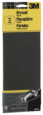 5-Pack Fine Drywall Sanding Sheet Sandpaper