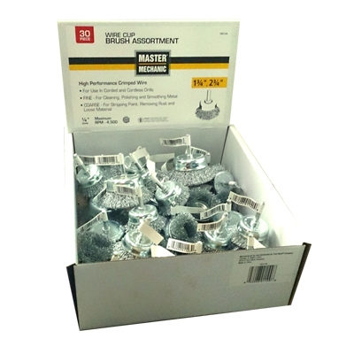 MM Wire Cup Brush ASST