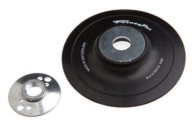 Backing Pad With Spindle Nut, 4.5-In. x 5/8-11