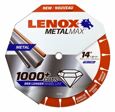 MetalMax 14 inch x 1 inch Cut-Off Wheel