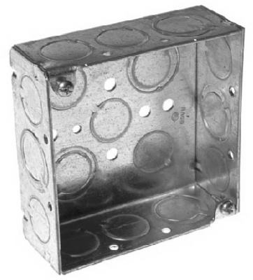 4 x 1-1/2-Inch Deep Welded Corners Square Box