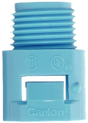 3/4-Inch ENT Blue Smurf Male Adapter