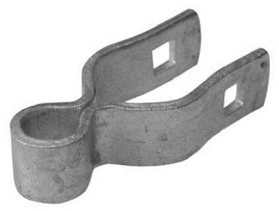 Galvanized Chain Link Gate Frame Hinge, 1-3/8 x 5/8-In.
