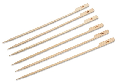 Skewer Set, Bamboo, 9.5-In., 25-Pc.