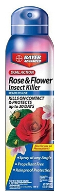 Rose & Flower Insect Killer Spray, Dual-Action, 15-oz.