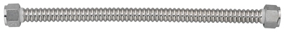Water Heater Connector, Corrugated Stainless Steel, 3/4 FIP x 18-In.
