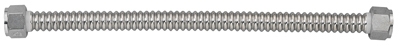 Water Heater Connector, Corrugated Stainless Steel, 3/4 FIP x 24-In.