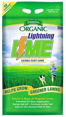 Organic Lightning Lime, 30-Lb.