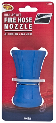 Fireman's Hose Nozzle, High-Power, Rubber Grip