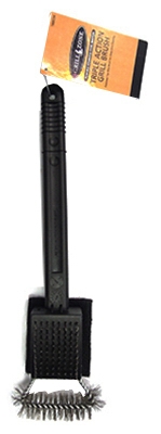Triple-Action Grill Brush