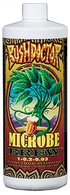 Bushdoctor Microbe Brew Liquid Fertilizer, 1-Qt.